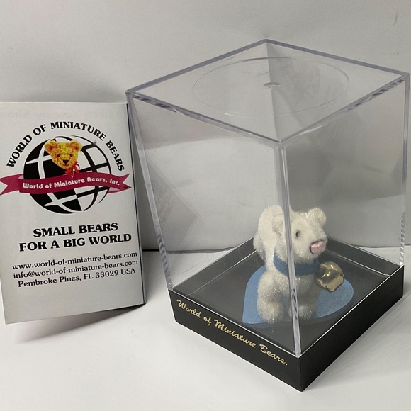 World of Miniature Bears Plush Ferret #992-W with Certificate of Authenticity - Picture 5 of 7